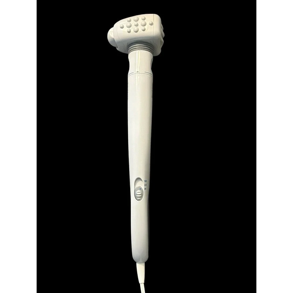 Brookstone TheraSpa Turbo Massager Vibrating Body Wand BAM5000 w/ Power Cord